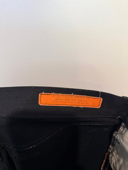 Jean Shop black jeans 100% cotton inner label