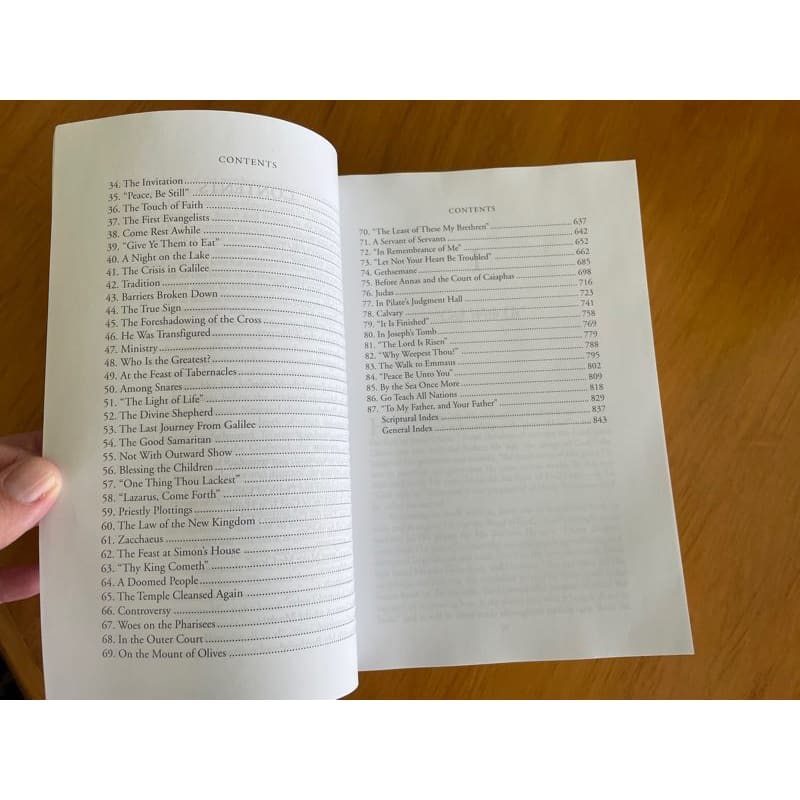 The desire of ages - ellen g. White - print books book - religion printed media