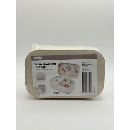 Anko 19cm jewellery storage beige - jewelry holders home&living materials