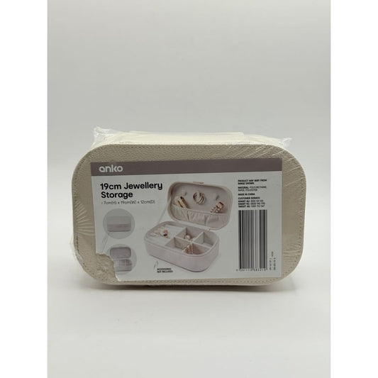 Anko 19cm jewellery storage beige - jewelry holders home&living materials