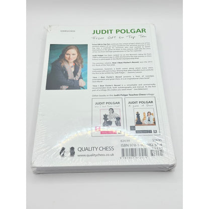 From gm to top ten: judit polgar teaches chess 2 by judit polgár - print books printed media