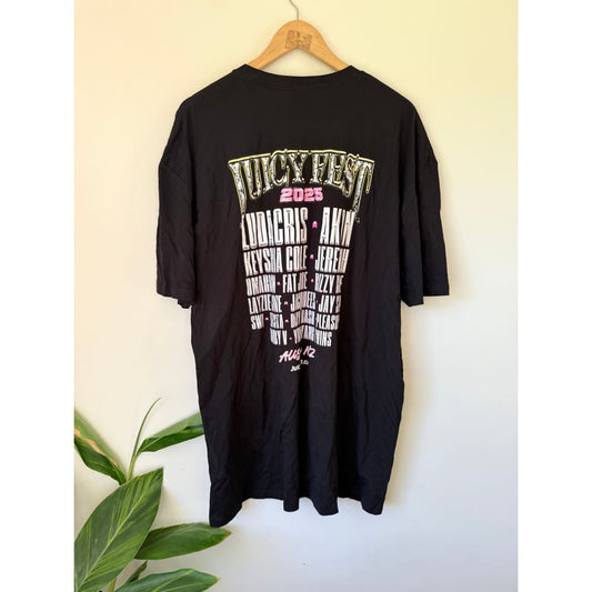 As colour juicy fest 2025 t-shirt - size 3xl - t-shirts tops men’s apparel