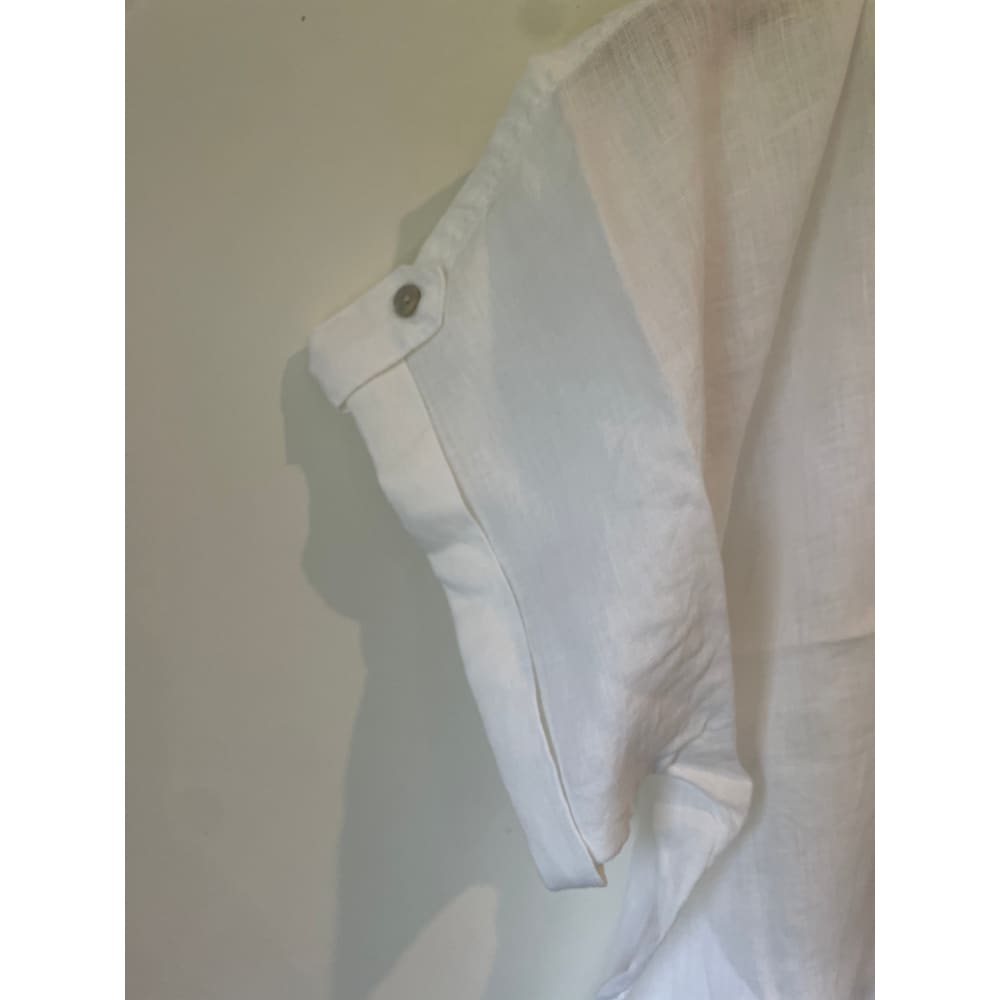 Just jeans size 10 button-front 100% linen top rrp $79.99 - shirts top women’s apparel