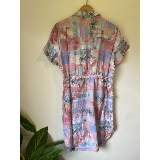 Just jeans size 12 linen blend dress rrp $99.99 - shirts top women’s apparel