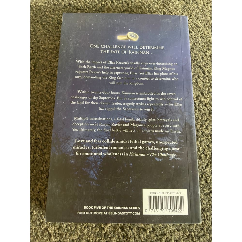 Kainnan: the challenge by belinda stott - books printed media