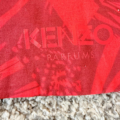 Kenzo parfums red patterned tote bag - tote bags accessories women’s apparel