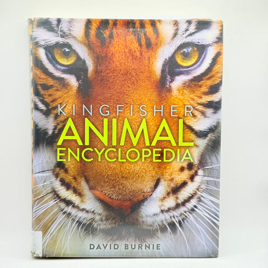 Kingfisher animal encyclopedia by david burnie - print books condition: used - what’s new printed media