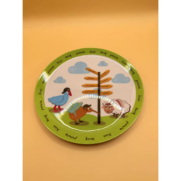 H&b design kiwi road trip melamine plate - plates home&living materials