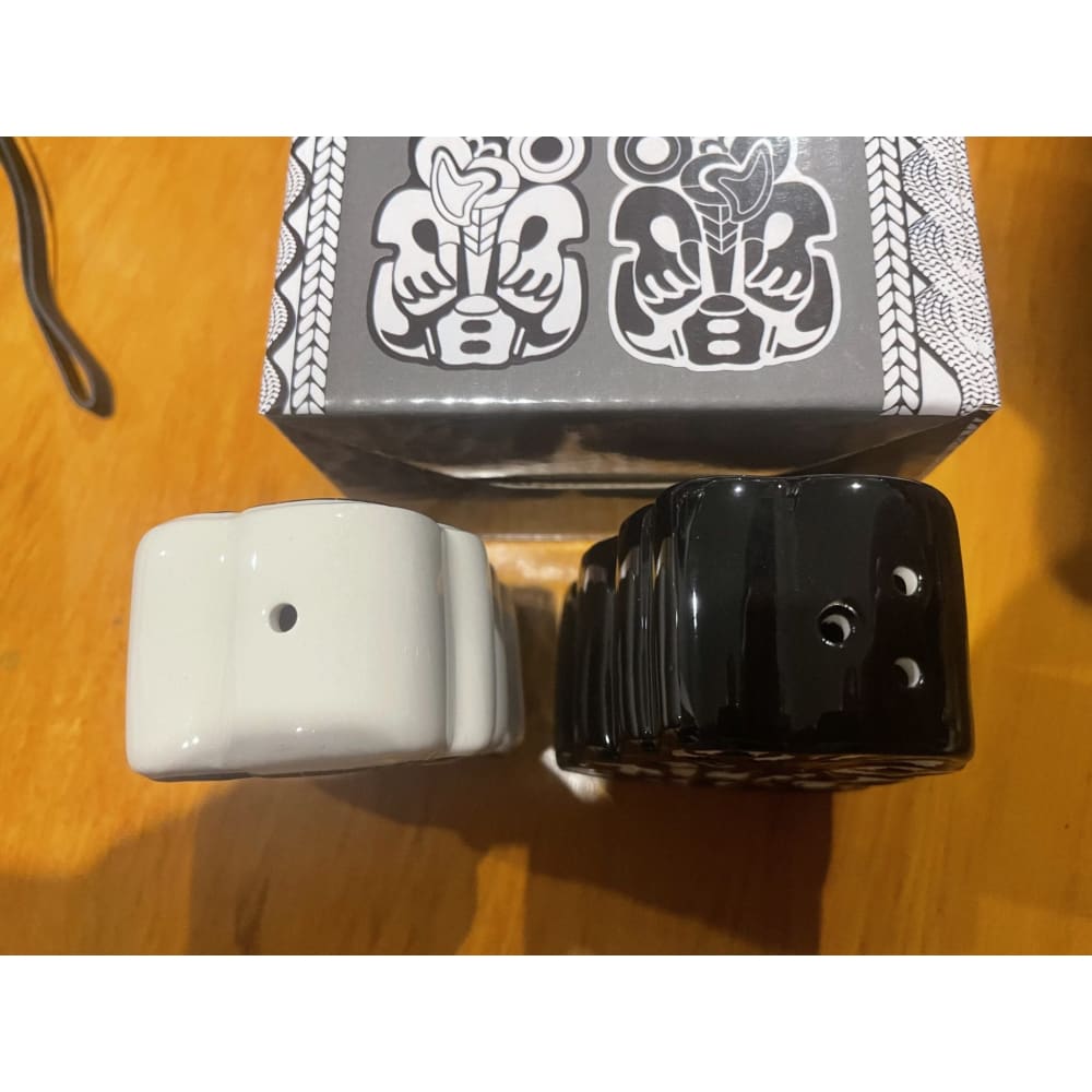Ceramic tiki salt & pepper shakers - shaker sets home & living - kitchen - kitchen & cooking home&living materials