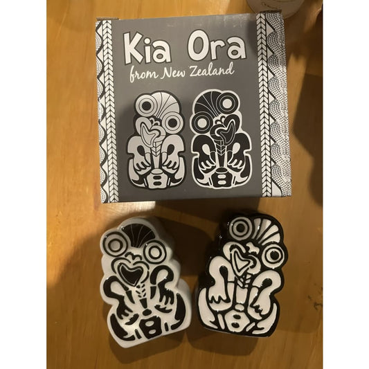 Ceramic tiki salt & pepper shakers - shaker sets home & living - kitchen - kitchen & cooking home&living materials
