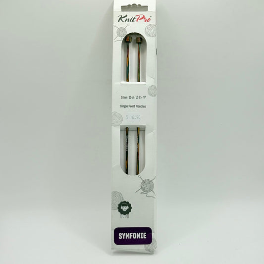Knitpro symfonie single point 3.0mm knitting needles - single-pointed knitting needles crafts