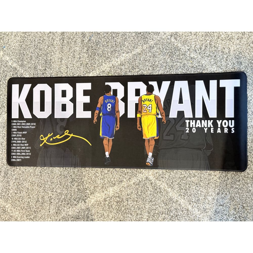 Kobe Bryant Commemorative Mouse Pad 8 24 – The Value Junction