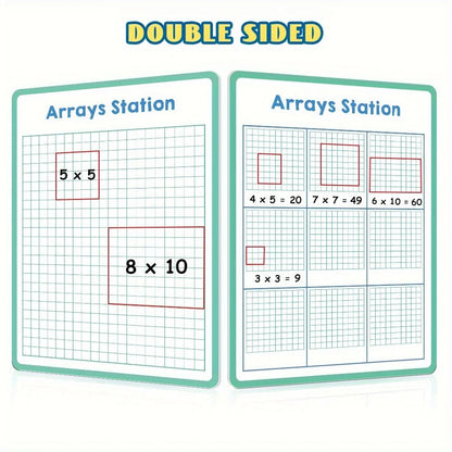 Double sided maths dry erase boards - dry-erase boards toys