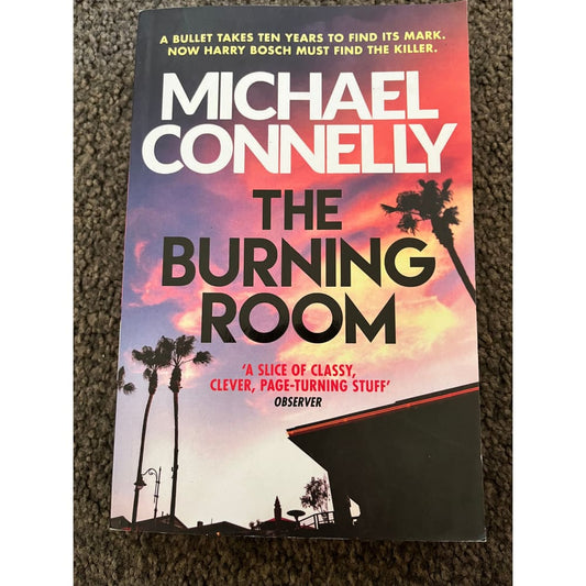 The burning room by michael connelly - books printed media