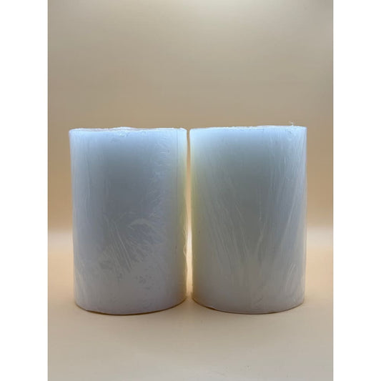 2x anko large round pillar candle - candles home&living materials