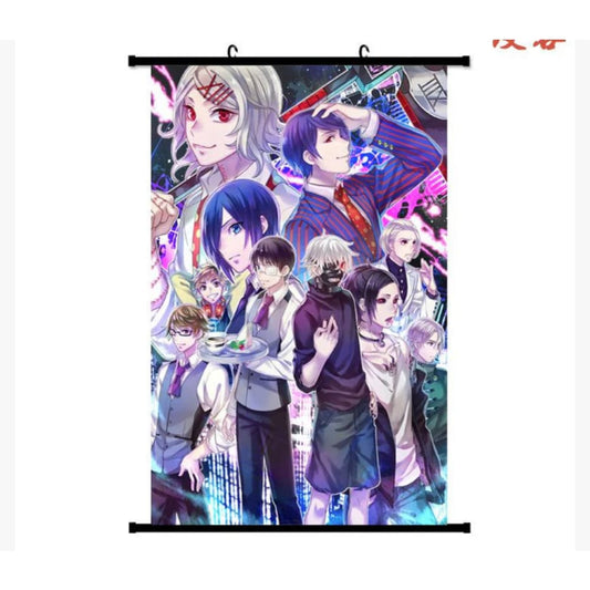 Anime 90x60cm wall scroll - tokyo ghoul - posters anime - poster anime