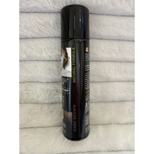 Hair flash color touch up spray 2.3 oz - dark brown - lash & brow growth treatments health and wellness