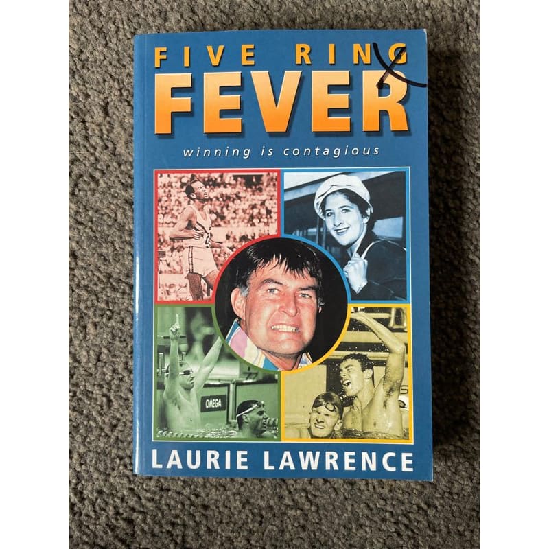 Five ring fever: success is contagious - laurie lawrence - print books book - business - condition: used - non-fiction