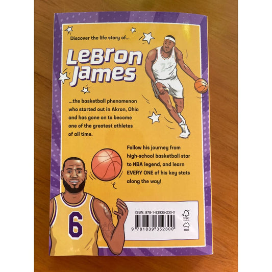 Sports heroes: lebron james: facts stats and stories by hannah dolan & guy harvey - print books printed media