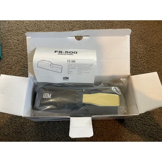 Leem fs 500 damper pedal for keyboards and electric pianos - sustain pedals music instruments electronics