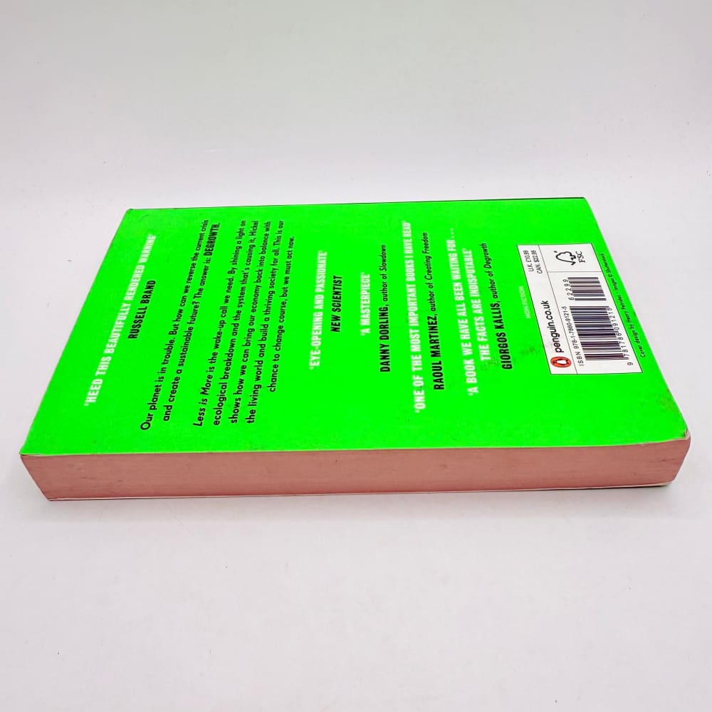 Less is more how degrowth will save the world by jason hickel - print books what’s new printed media