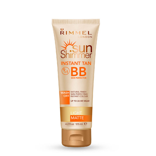Rimmel Sun Shimmer Instant Tan BB Skin Perfector Medium Matte – 125 mL