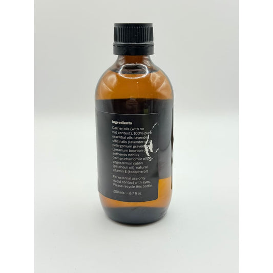 Lily taylor nourishing body oil with lavender geranium chamomile & patchouli 200ml - body oil health and wellness
