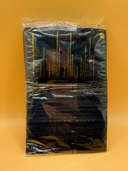 Lint free under eye gel patches bulk pack back