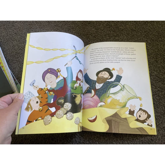 The mystery bear: a purim story - leone adelson - print books book - children’s - literature printed media