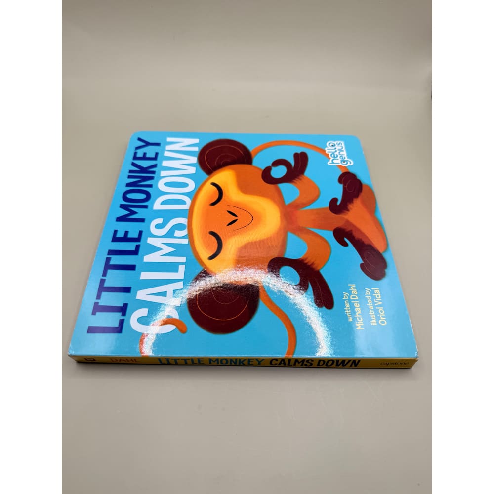 Little monkey calms down by michael dahl illustrated by oriol vidal - print books printed media