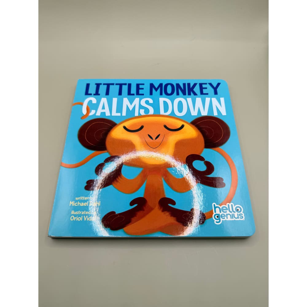 Little monkey calms down by michael dahl illustrated by oriol vidal - print books printed media