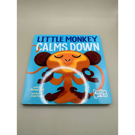 Little monkey calms down by michael dahl illustrated by oriol vidal - print books printed media