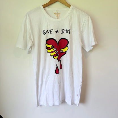 Little Yellow Bird Give A Sh-t Graphic T-Shirt