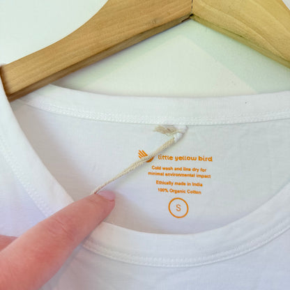 Little Yellow Bird Give A Sh-t Graphic T-Shirt