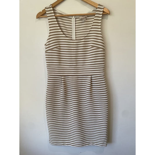 Loft size 4 (8) striped dress *as new* - dresses clothing & fashion - condition: used - dresses - sleeveless women’s
