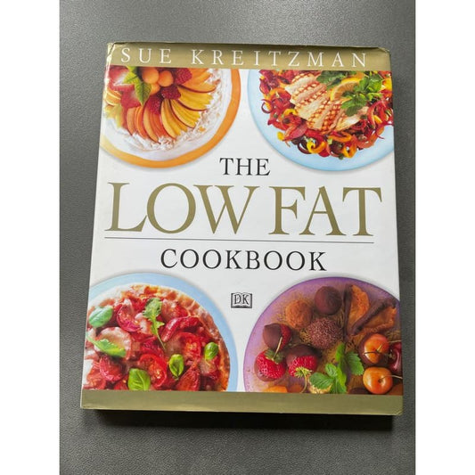 The low fat cookbook - sue kreitzman - print books book - condition: used - cooking - food printed media