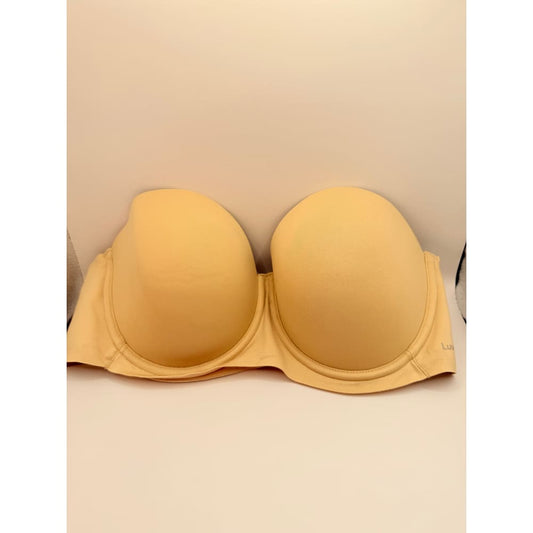 Luvlette size 75e beige supportive comfort bra - bras special categories women’s apparel