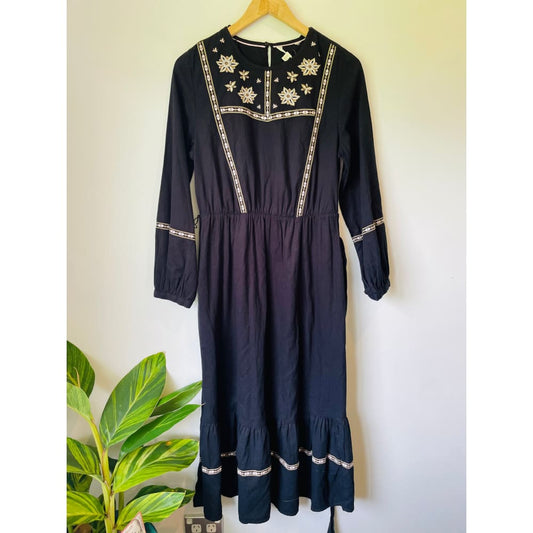 M&s boho dress – size 10 – 100% cotton – brand new cut label - dresses bnew label cut branded clothing - clothing &