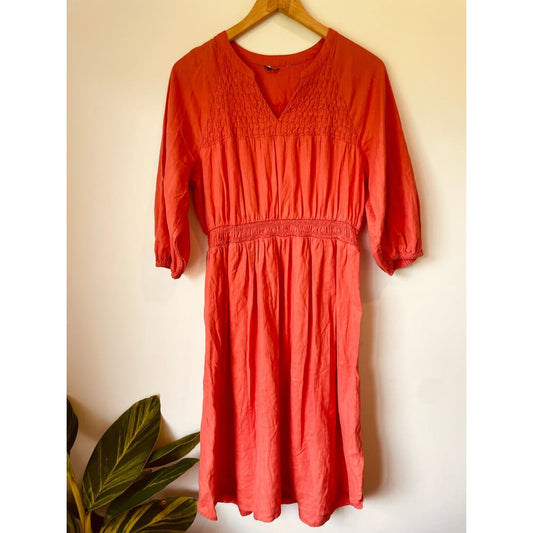 M&s linen blend dress – size 10 – brand new cut label - dresses bnew label cut branded clothing - clothing & fashion