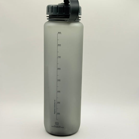 Macpac bpa-free water bottle - 900ml grey - water bottles home&living materials