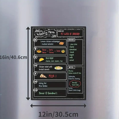 Magnetic menu - kitchen organizers home&living materials
