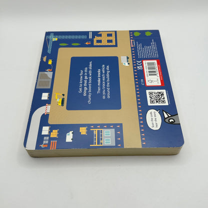 Make tracks: building site by johnny dyrander - educational toys condition: used printed media