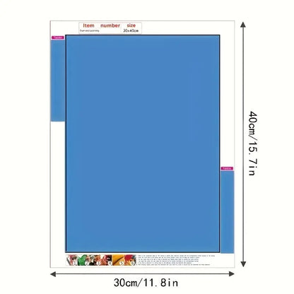 30x40cm mandela pattern diamond art kit - drawing & painting kits crafts