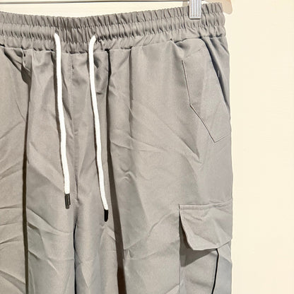 Manfinity size xl men’s grey cargo shorts - cargo shorts bottoms men’s apparel