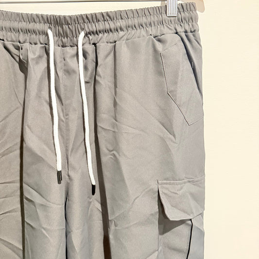 Manfinity size xl men’s grey cargo shorts - cargo shorts bottoms men’s apparel