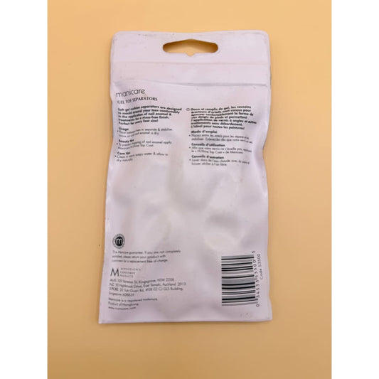 Manicare gel toe separators - nail tools health and wellness