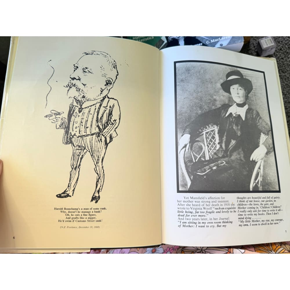 Katherine mansfield’s new zealand by vincent o’sullivan - print books condition: used printed media