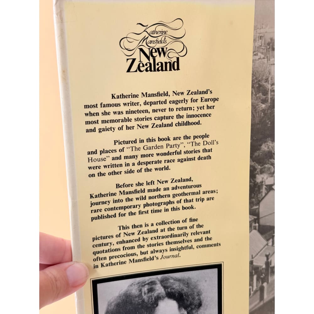 Katherine mansfield’s new zealand by vincent o’sullivan - print books condition: used printed media