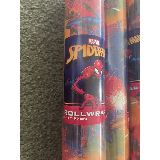 1 roll of rollwrap – 3m x 99cm – brand new marvel gift wrap - wrapping paper seasonal & holidays decorations - wrapping