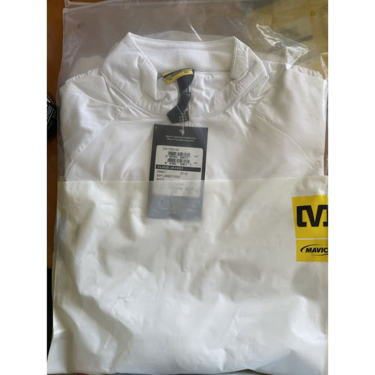 Bnwt mavik size s cloud shower-proof jacket in white - s - clothing tops clothing & fashion - jacket - jackets - men